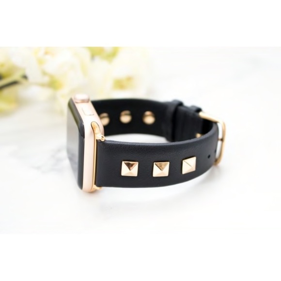 Jewelry - Black Apple Watch Band